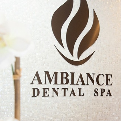 Ambiance Dental Spa sign