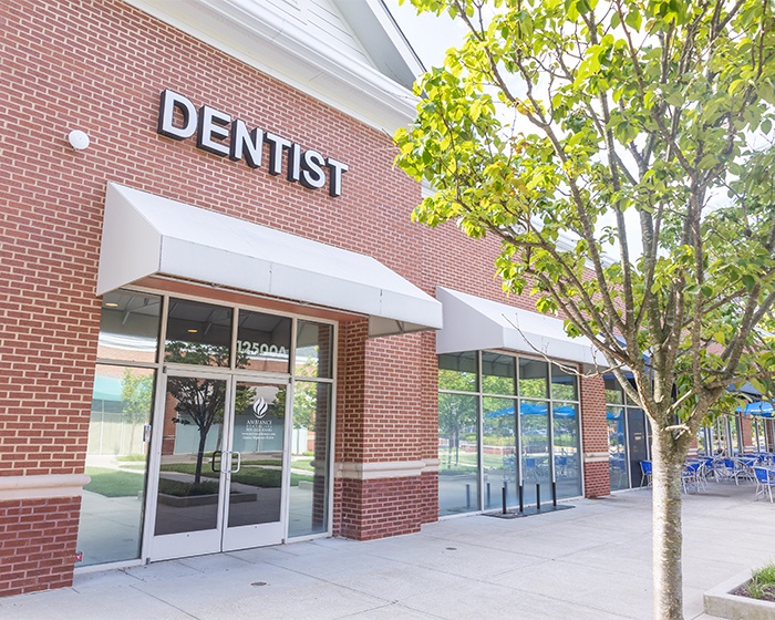 Dental office entryway