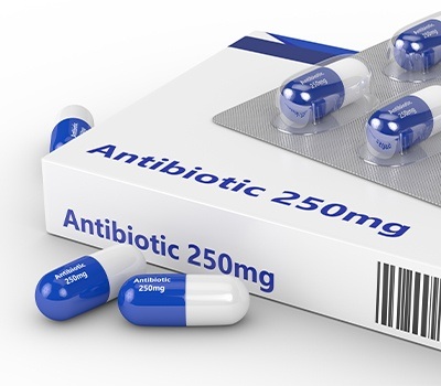 Antibiotics for gum disease treatment
