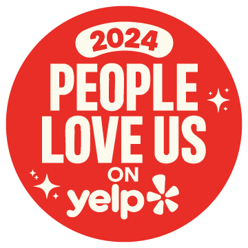Yelp 2024 People Love Us award